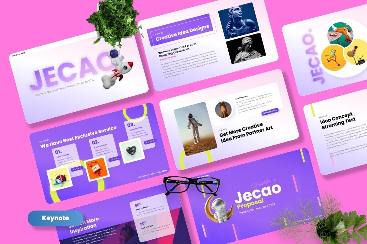 Jecoa - Creative Proposal Keynote Templates