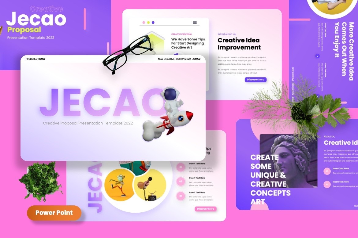 Jecoa - Creative Proposal Powerpoint Templates