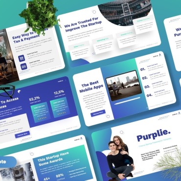 Business Clean Keynote Templates 360477