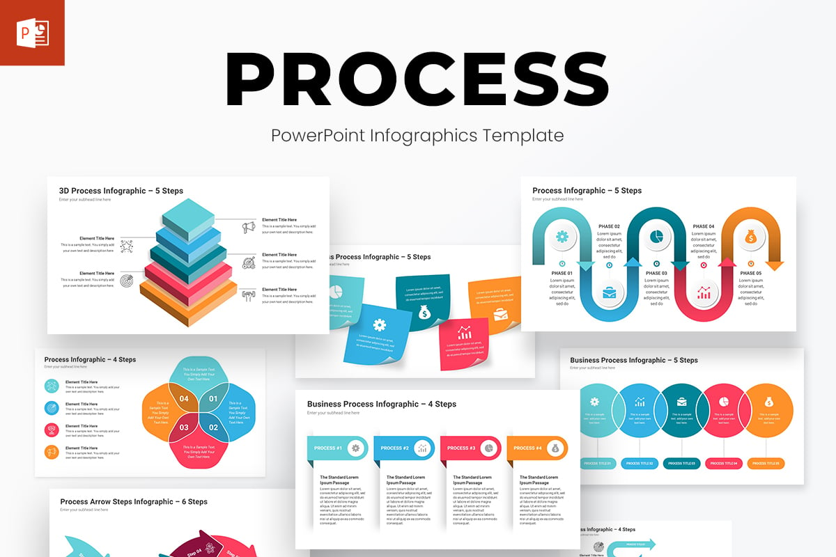 Process Infographics PowerPoint Template