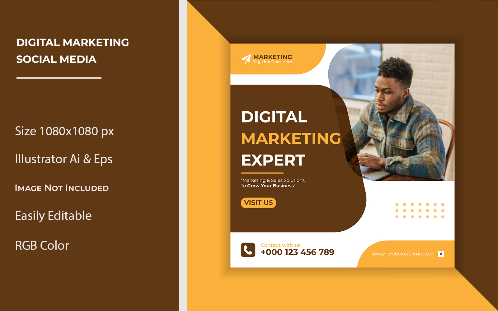 Digital Marketing Expert on Social Media Template Design