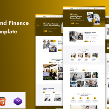Bank Banking Responsive Website Templates 360924