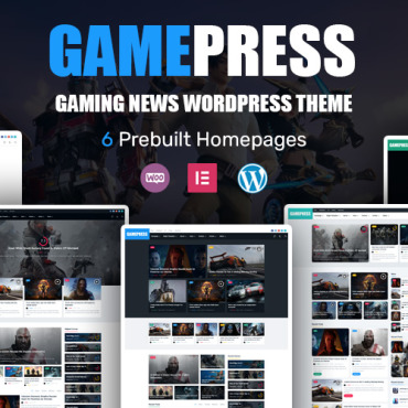 Review Game WordPress Themes 360939