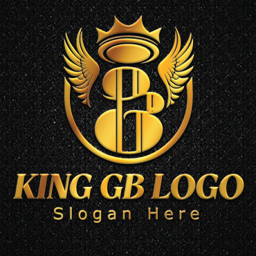 King Gb Logo Templates 361173