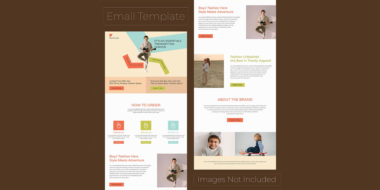 Education For Kids Email Marketing Newsletter Template