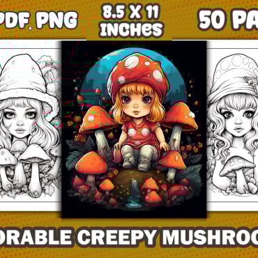 Creepy Mushrooms  361680