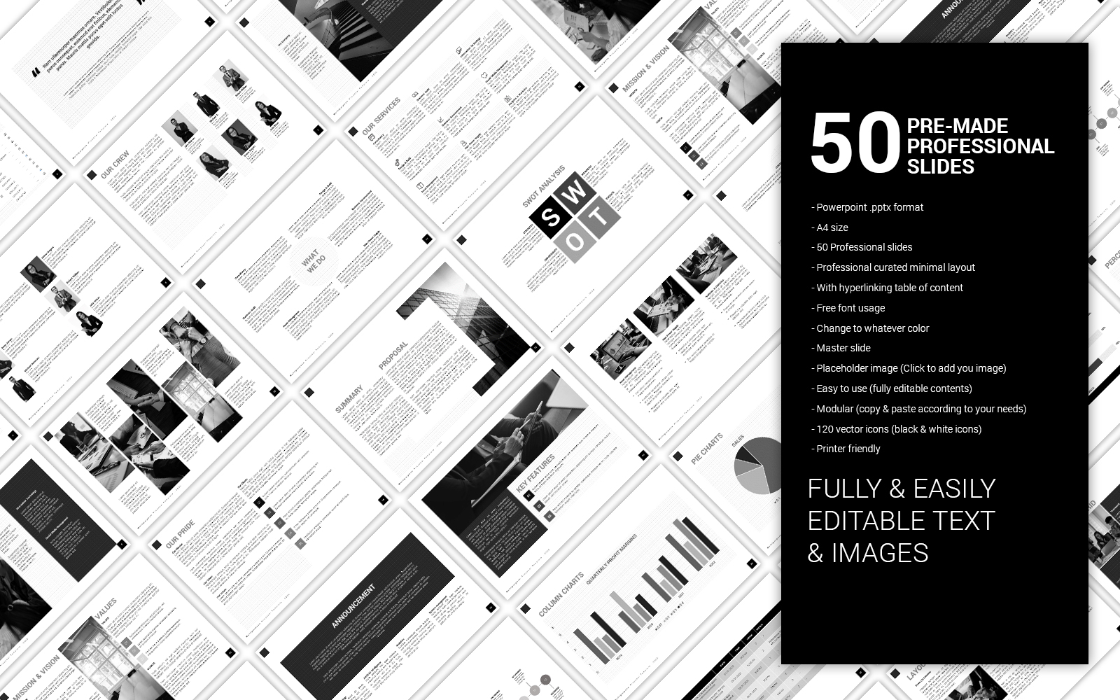 Multipurpose A4 Proposal / Presentation Template