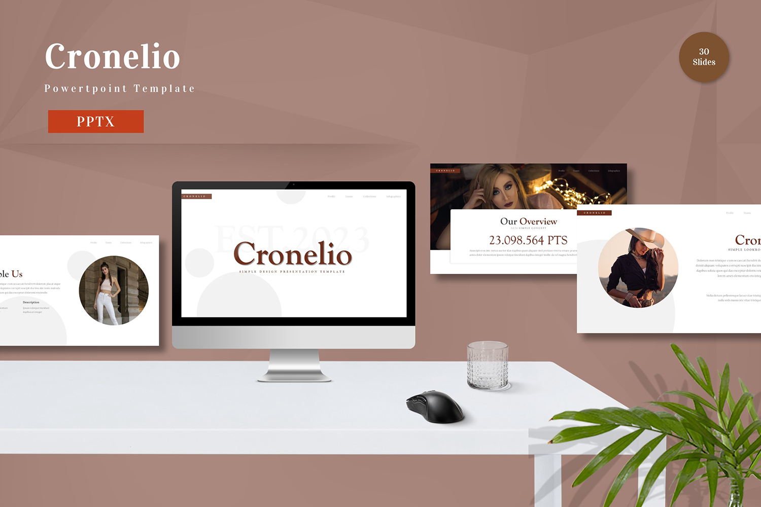 Cronelio - Powerpoint Template