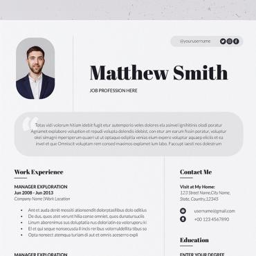 Creative Modern Resume Templates 361715