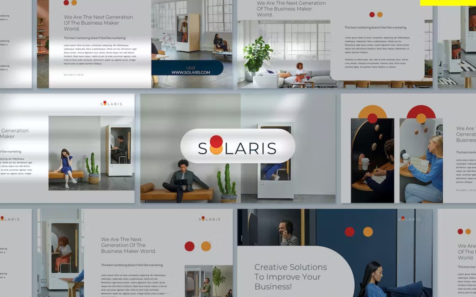 Solaris - Clean & Minimal Keynote Temp[late