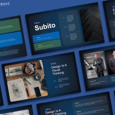 Business Report Keynote Templates 361897