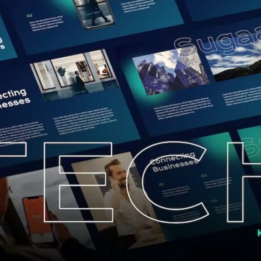 Technology Digital Keynote Templates 361900