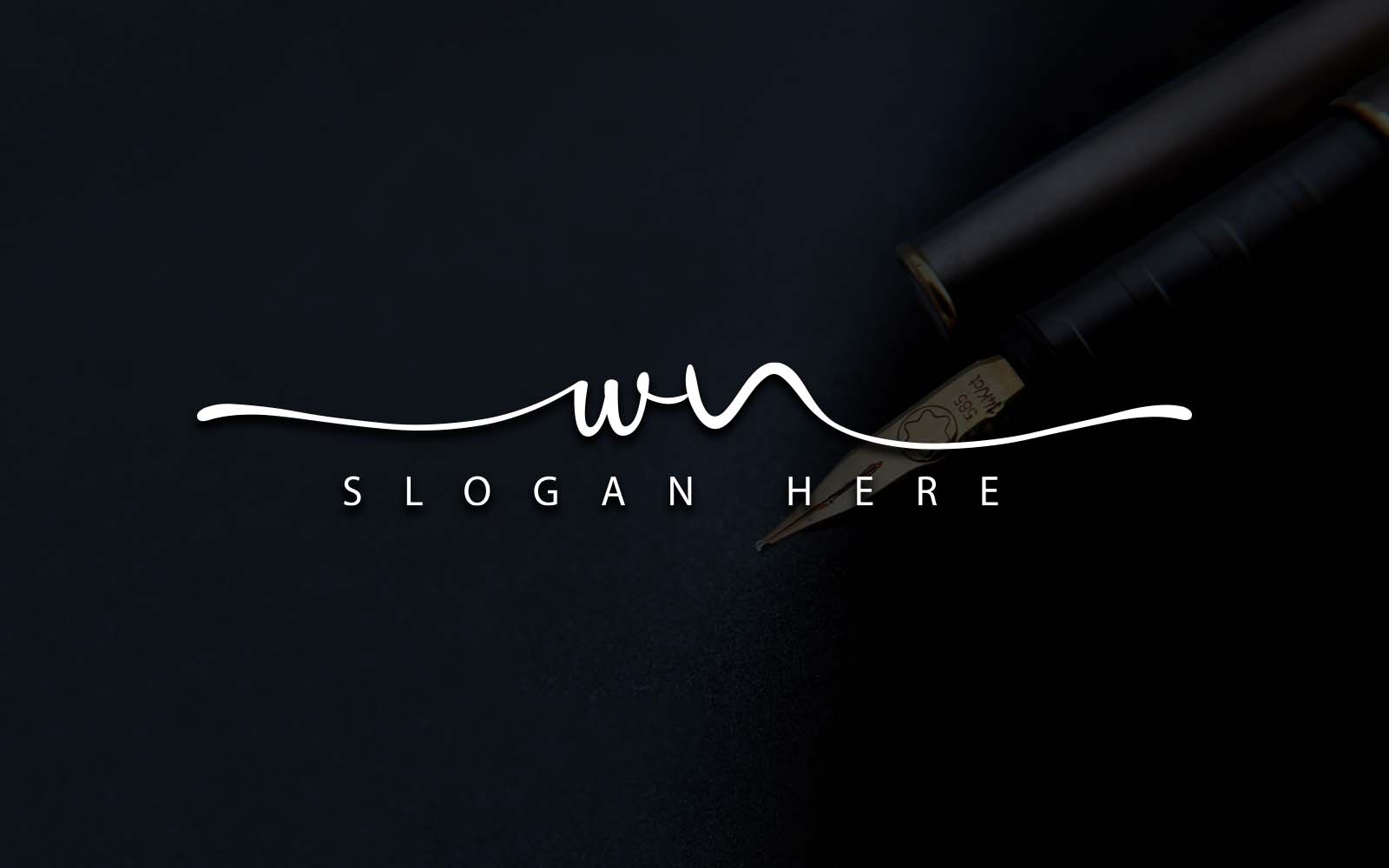 Creative Photography WN Letter Logo Design