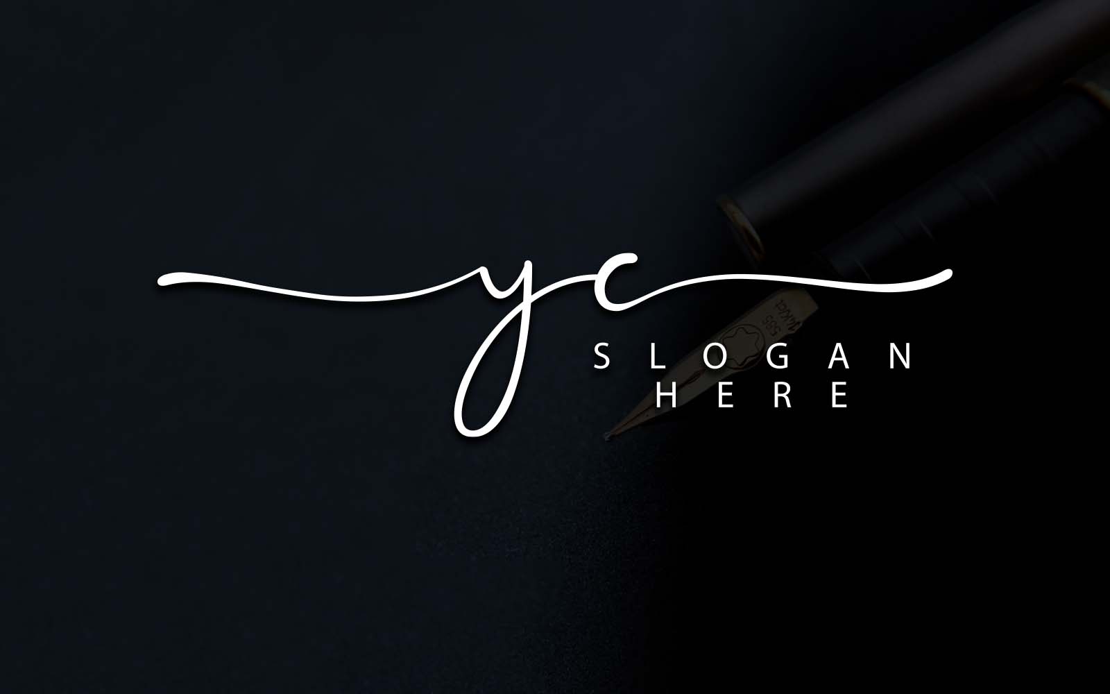 Creative Photography YC Letter Logo Design