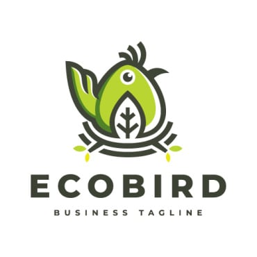 Bird Green Logo Templates 362305