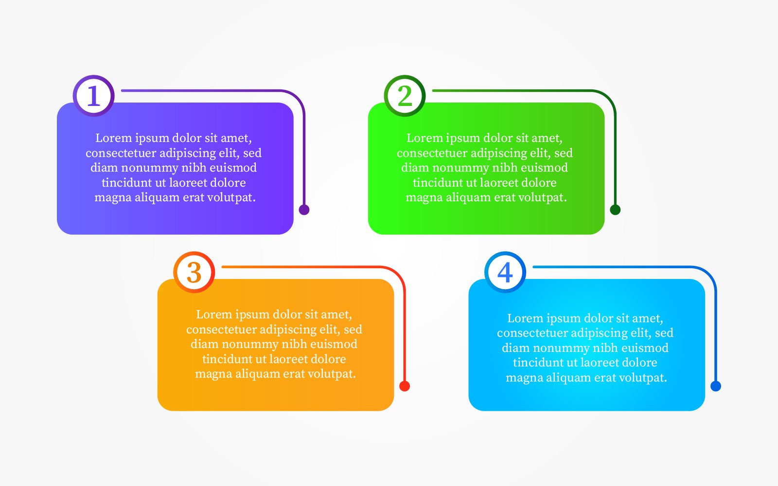 Timeline infographic design with options 4 elements design