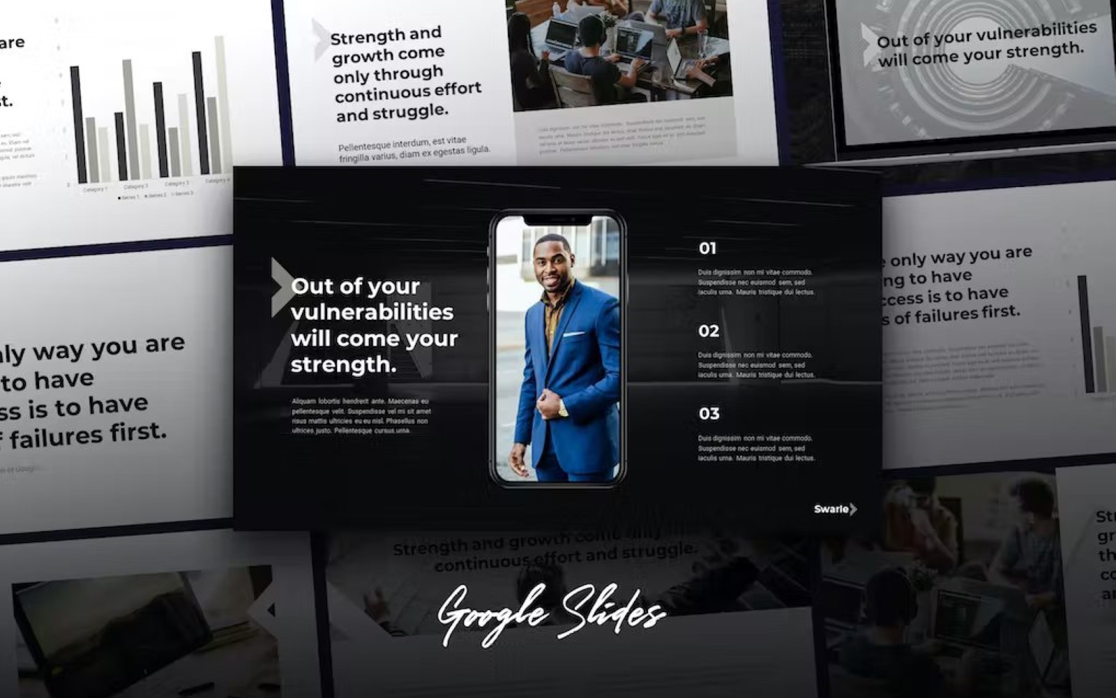 Swarle - Modern & Elegant Google Slides