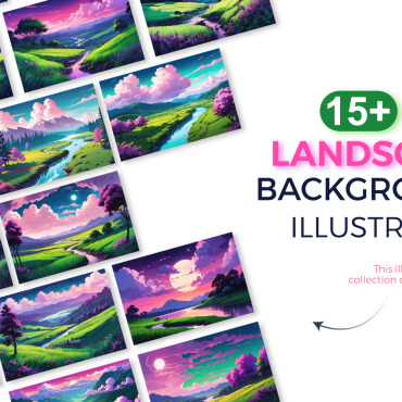 Landscape Illustration Illustrations Templates 362612