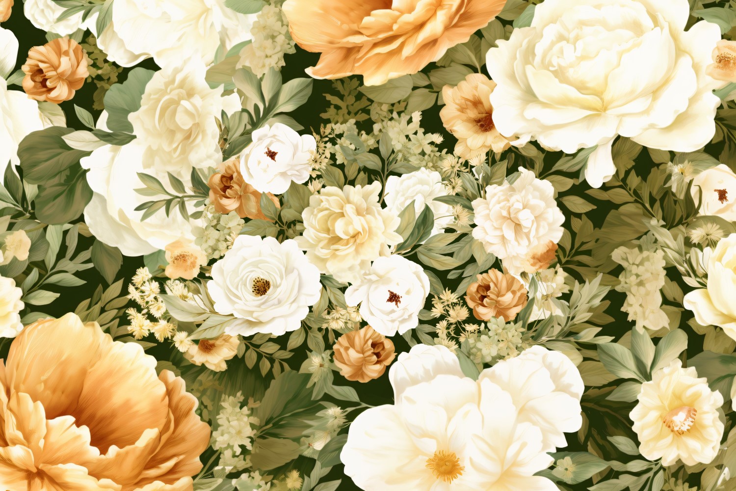 Watercolor Floral Background 47