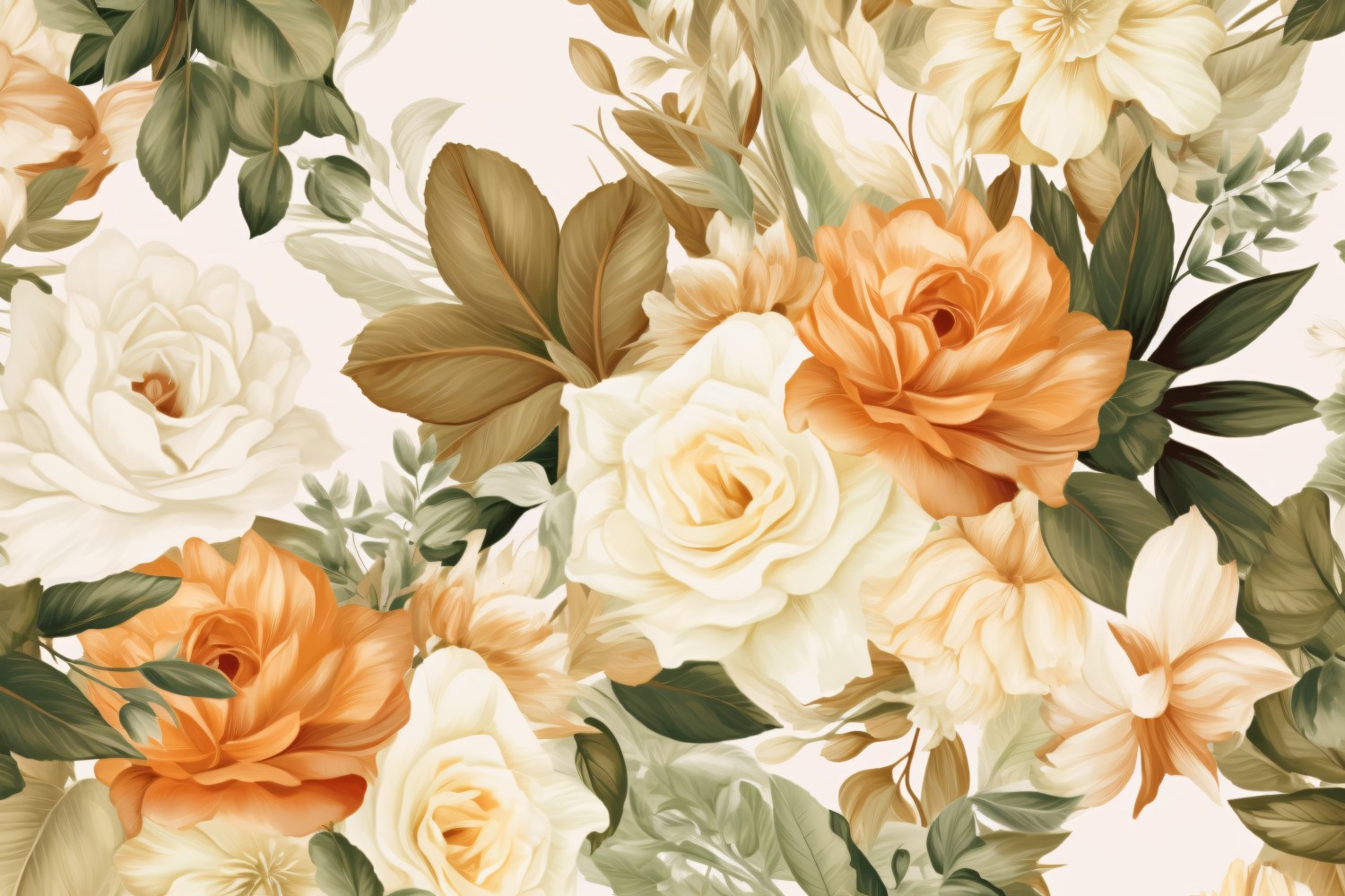 Watercolor Floral Background 56