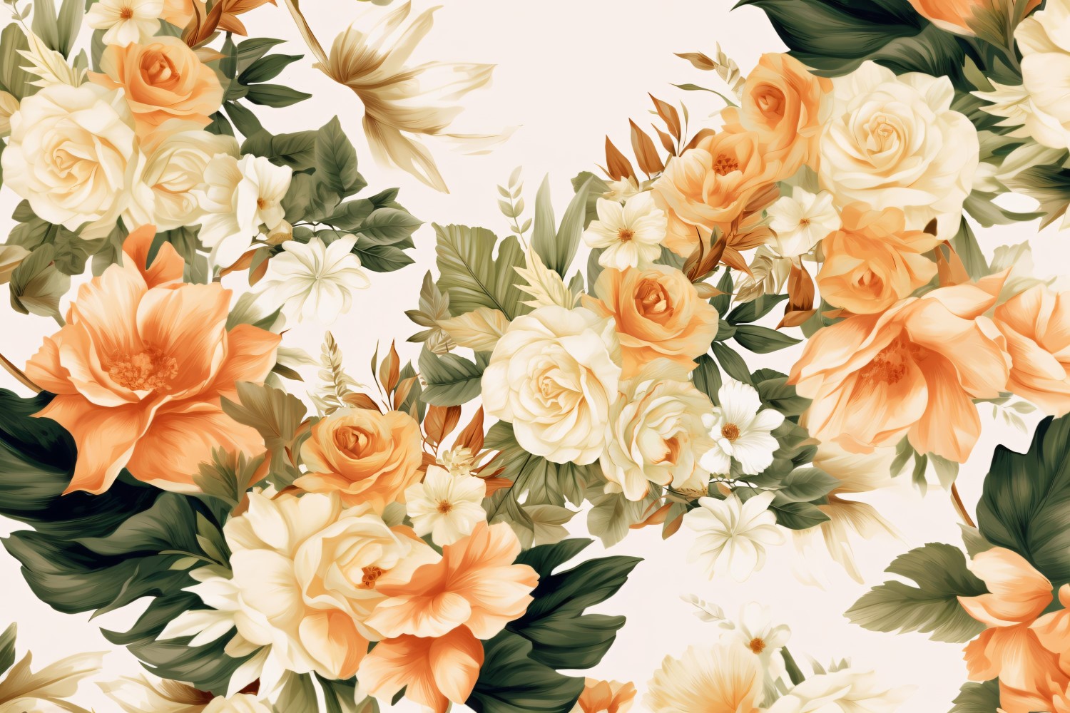 Watercolor Floral Background 60