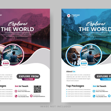 Page Brochure Illustrations Templates 362777