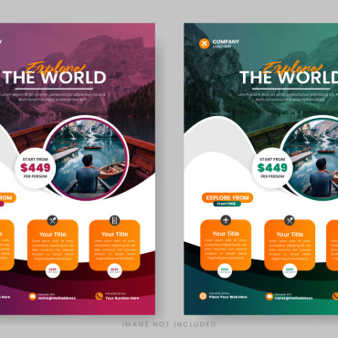 Page Brochure Illustrations Templates 362778