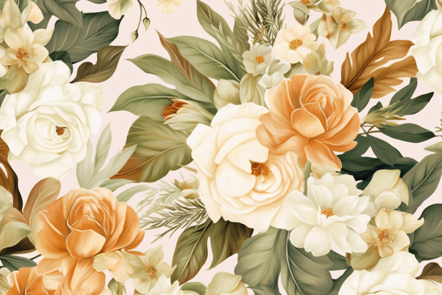 Watercolor Floral Background 84