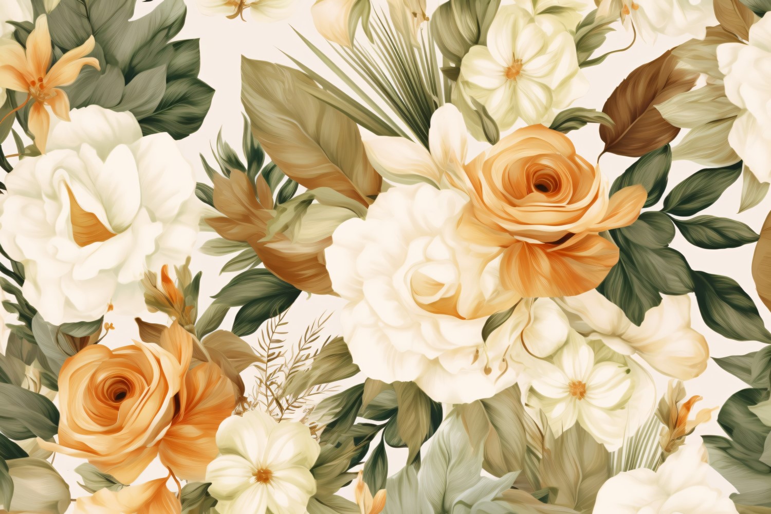 Watercolor Floral Background 120