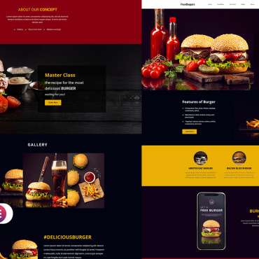 Cafe Catering WordPress Themes 362886