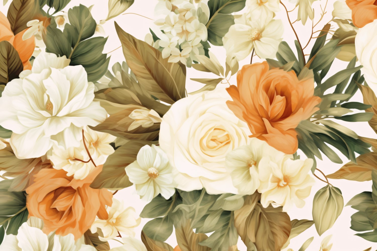 Watercolor Floral Background 168