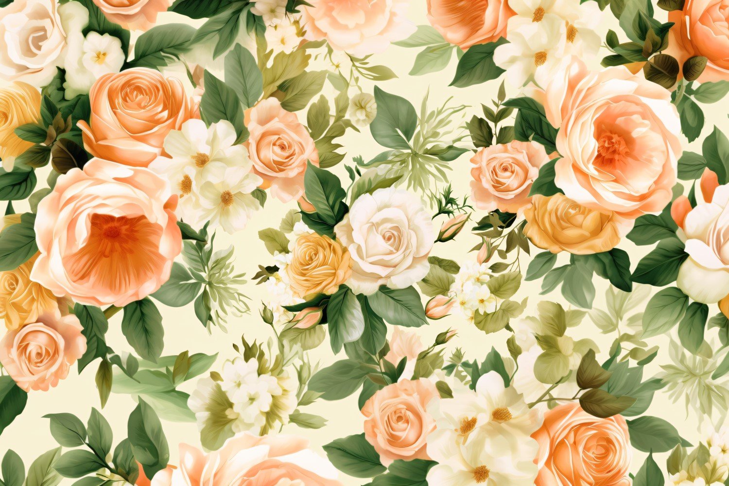 Watercolor floral wreath Background 210