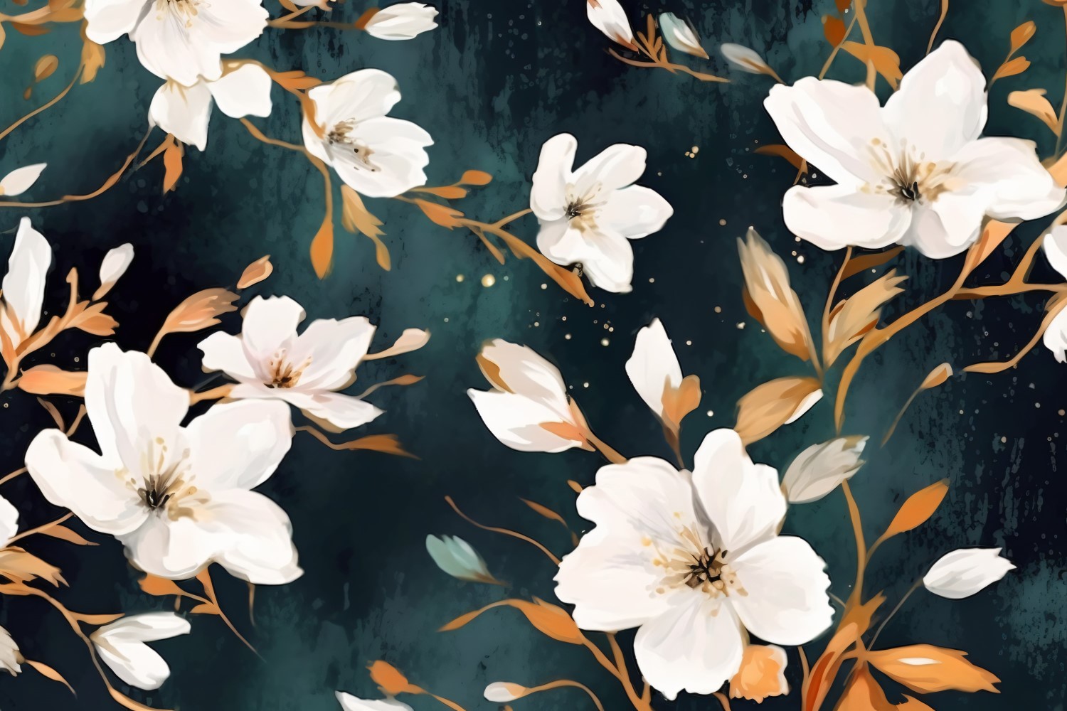 Watercolor Floral Background 267