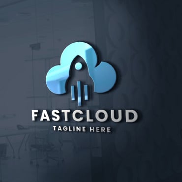 Computing Cloud Logo Templates 363176
