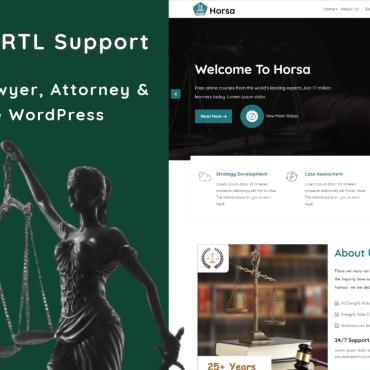 Attorney Business WordPress Themes 363187