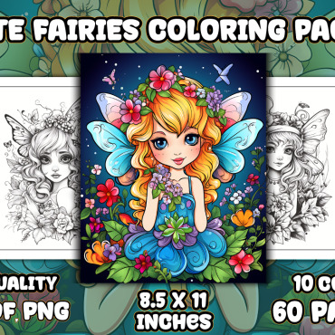 Fairies Coloring  363274