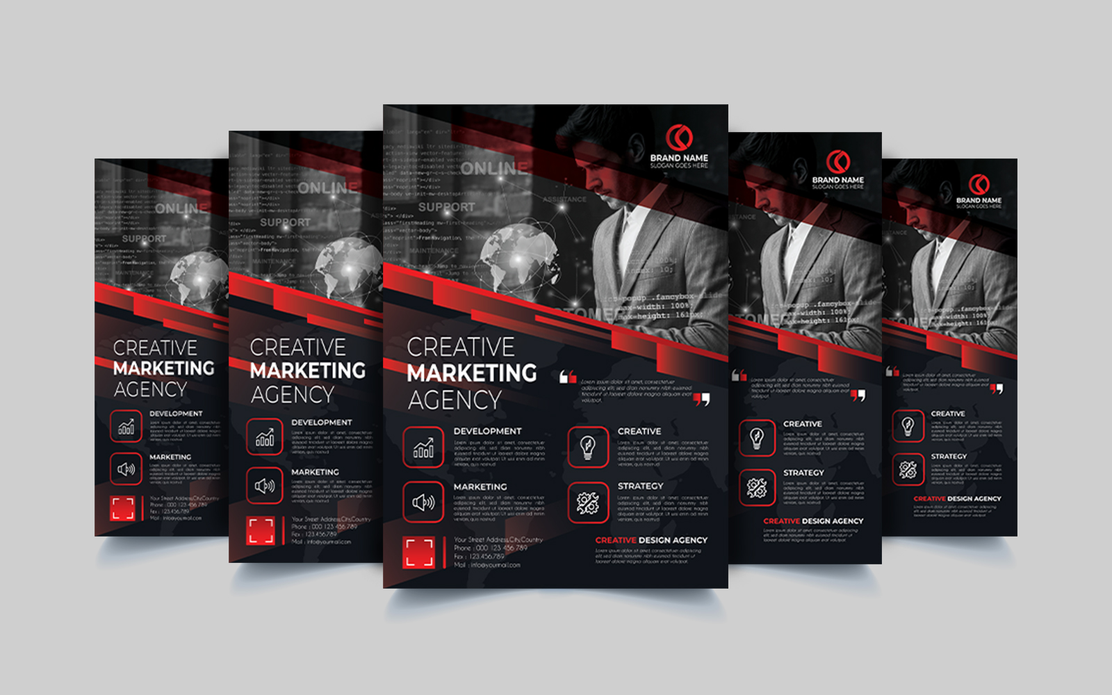 Professional And Creative Corporate Business Flyer Template