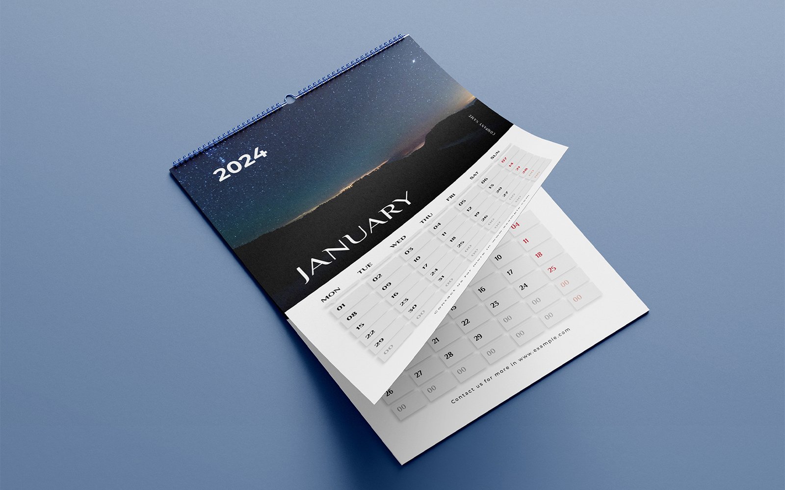 2024 Wall Calendar Layout