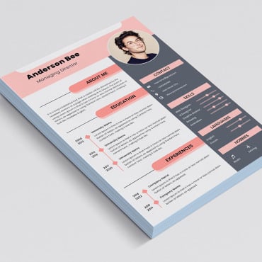 Creative Customizable Resume Templates 363362