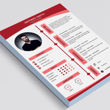Business Clean Resume Templates 363365