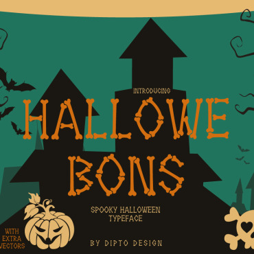 Font Halloween Fonts 363393