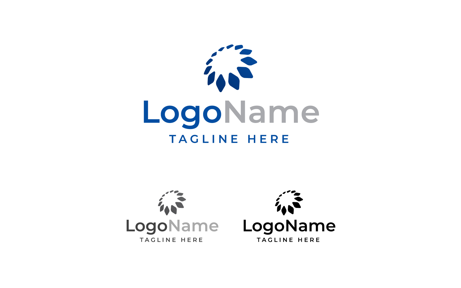 Abstract Logo, Circle Logo, Tech Logo, Telecom Logo, Connection Logo, Network Logo, Communication