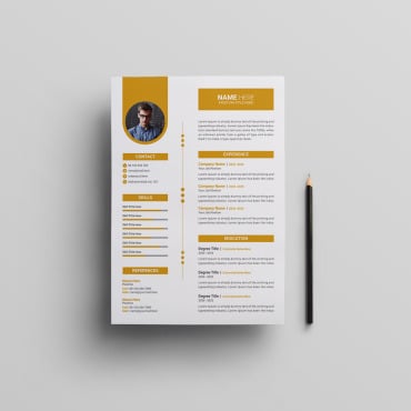 Resume Cv Corporate Identity 363882