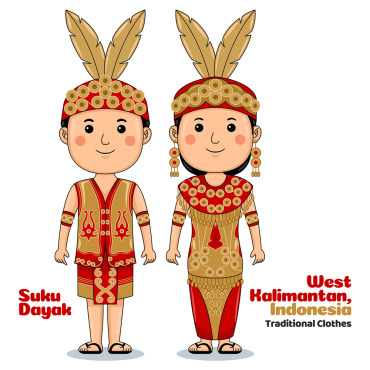 Indonesia Culture Vectors Templates 364140