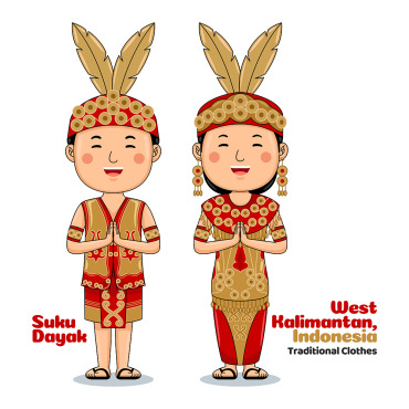 Indonesia Culture Vectors Templates 364146