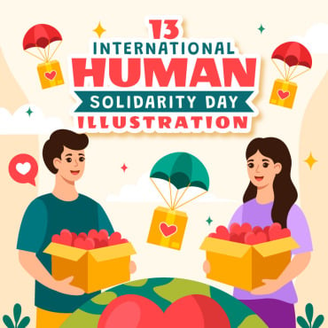 Human Solidarity Illustrations Templates 364206