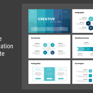 Business Clean PowerPoint Templates 364226