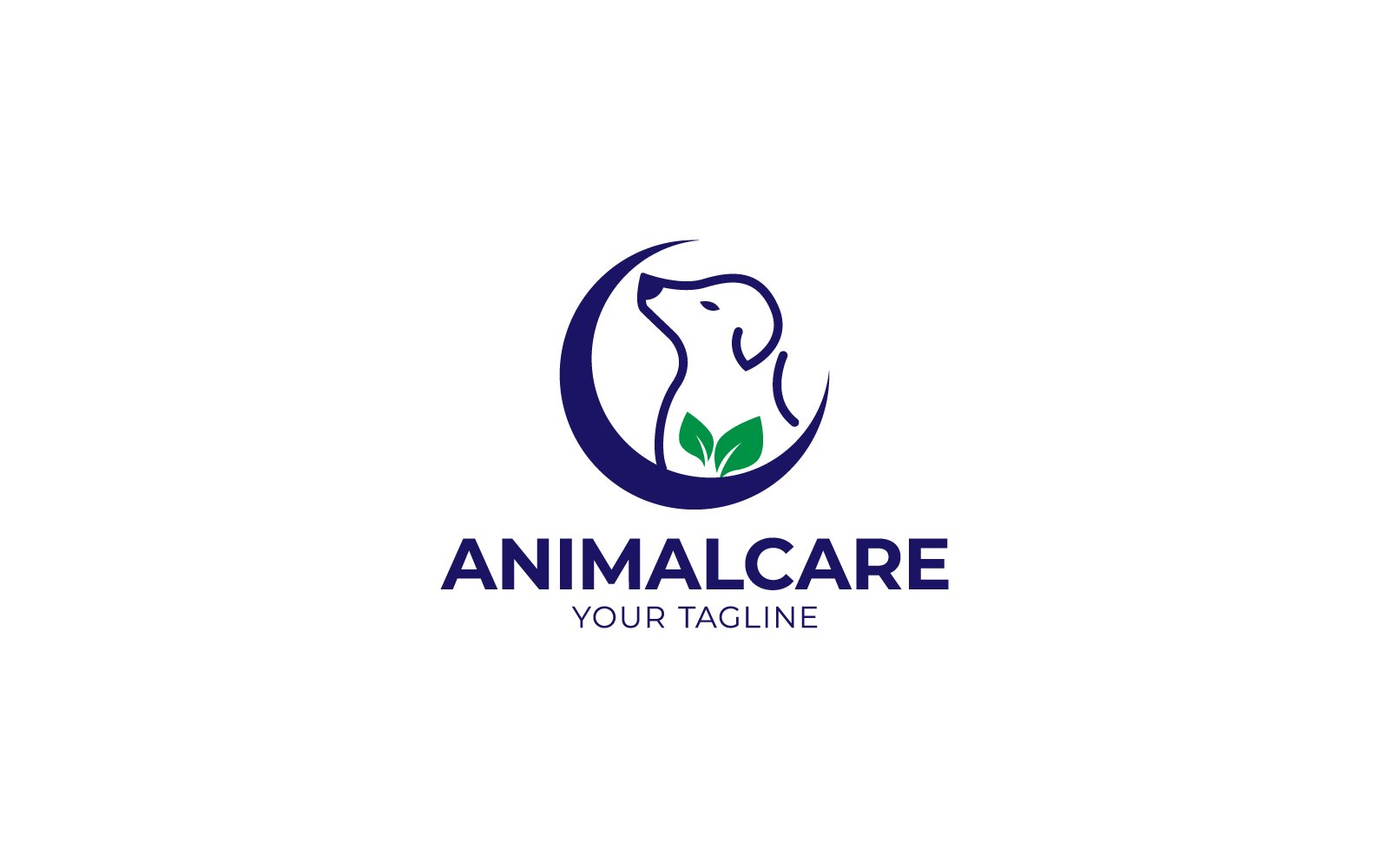 Veterinary logo and pet clinic logo