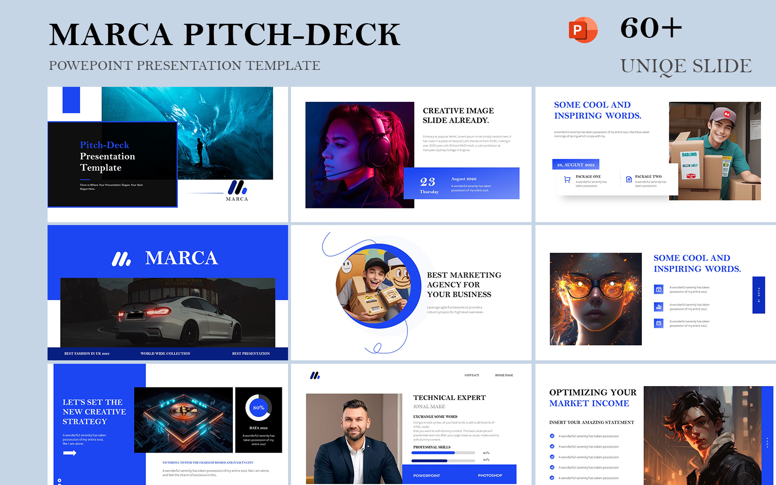 MARCA Pitch-Deck PowerPoint Presentation