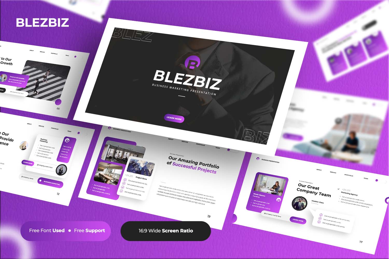 BlezBiz - Marketing Business Keynote